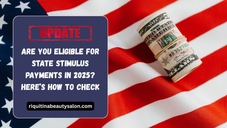 Stimulus Payments in 2025