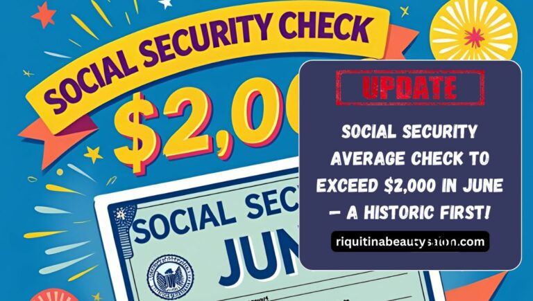 Social Security Average Check to Exceed $2,000 in June — A Historic First!